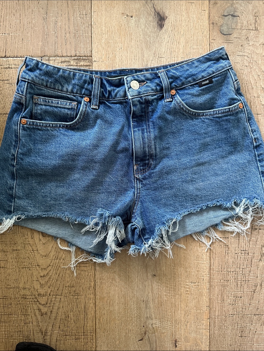 Mavi Denim Frayed Hem Women’s Cutoff Shorts Rosie style